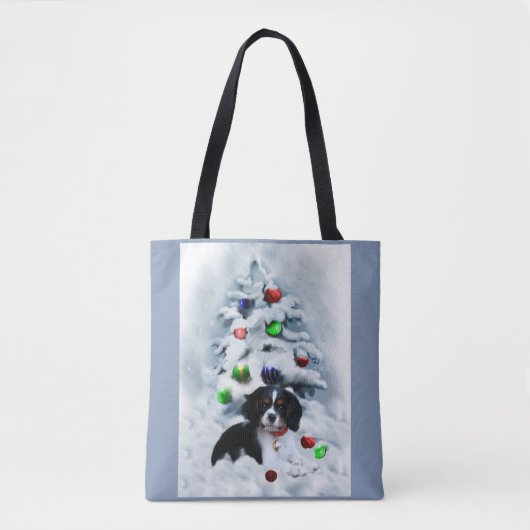 Cavalier King Charles Spaniel Weihnachten Tasche (Vorderseite)
