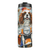 Cavalier King Charles Spaniel Weihnachten Thermosbecher (Vorderseite)