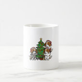 Cavalier King Charles Spaniel Weihnachtsbaum Kaffeetasse (Mittel)