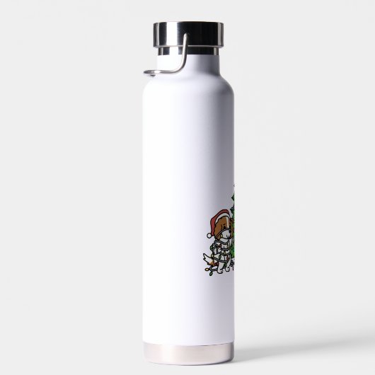 Cavalier King Charles Spaniel Weihnachtsbaum Trinkflasche (Rechts)