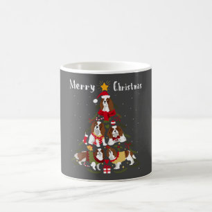 Cavalier King Charles Spaniel Weihnachtsbaum Xmas Kaffeetasse