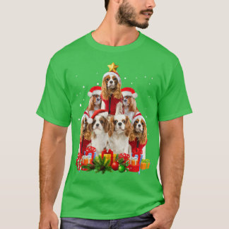 Cavalier King Charles Spaniel Weihnachtsbaum Xmas T-Shirt
