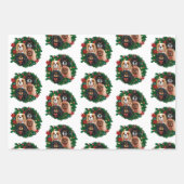 Cavalier King Charles Spaniel Weihnachtsbuch Geschenkpapier Set (Vorderseite 2)