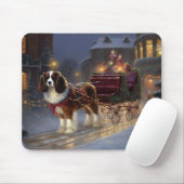 Cavalier King Charles Spaniel Weihnachtsfest Mousepad (Mit Mouse)