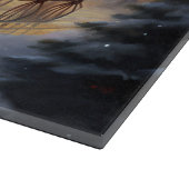 Cavalier King Charles Spaniel Weihnachtsfest Schneidebrett (Ecke)