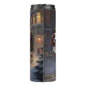 Cavalier King Charles Spaniel Weihnachtsfest Thermosbecher (Rückseite)