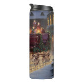 Cavalier King Charles Spaniel Weihnachtsfest Thermosbecher (Nach rechts gedreht)