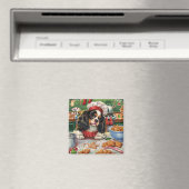 Cavalier King Charles Spaniel Weihnachtsgebäck Magnet (In Situ (Geschirrspüler))
