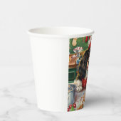 Cavalier King Charles Spaniel Weihnachtsgebäck Pappbecher (Rechts)