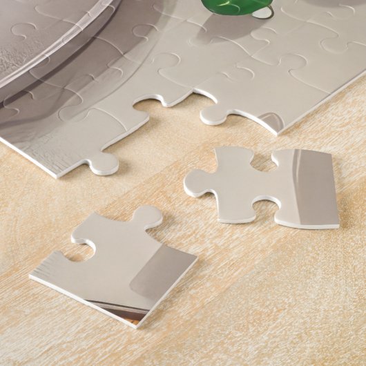 Cavalier King Charles Spaniel Weihnachtsgebäck Puzzle (Seite)