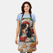 Cavalier King Charles Spaniel Weihnachtsgebäck Schürze (Getragen)