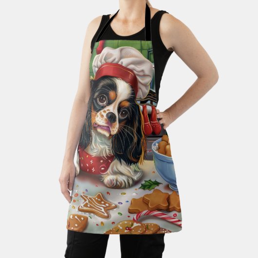 Cavalier King Charles Spaniel Weihnachtsgebäck Schürze (InSitu)