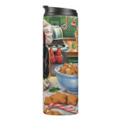 Cavalier King Charles Spaniel Weihnachtsgebäck Thermosbecher (Nach rechts gedreht)