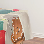 Cavalier King Charles Spaniel Weihnachtsgebäck Tischdecke (Beispiel)