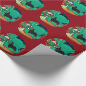 Cavalier King Charles Spaniel - Weihnachtsgeschenk Geschenkpapier (Ecke)