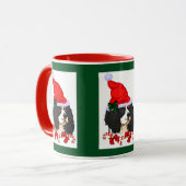 Cavalier King Charles Spaniel Weihnachtsgeschenke Tasse (Vorderseite Links)