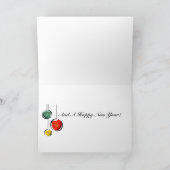 Cavalier King Charles Spaniel Weihnachtskarte Feiertagskarte (Innenseite)