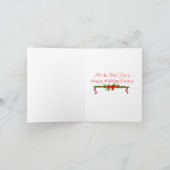 Cavalier King Charles Spaniel Weihnachtskarte Feiertagskarte (Innenseite)