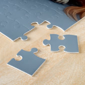 Cavalier King Charles Spaniel Weihnachtsschiene Puzzle (Seite)