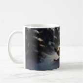 Cavalier King Charles Spaniel Weihnachtsschnee Kaffeetasse (Links)