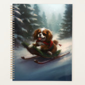 Cavalier King Charles Spaniel Weihnachtsschnee Planer (Vorderseite)