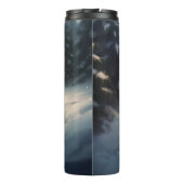 Cavalier King Charles Spaniel Weihnachtsschnee Thermosbecher (Rückseite)