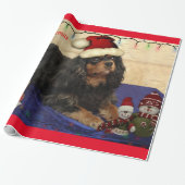 Cavalier King Charles Spaniel Weihnachtsverpackung Geschenkpapier (Ungerollt)