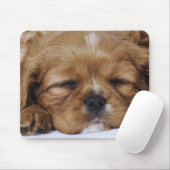 Cavalier King Charles Spaniel Welpe schlafen Mousepad (Mit Mouse)
