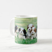 Cavalier King Charles Spaniel Welpen Kaffeetasse (Vorderseite Links)