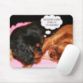 Cavalier King Charles Spaniel Welpen Mousepad (Mit Mouse)