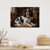 Cavalier King Charles Spaniel Wohnzimmer Poster (Küche)