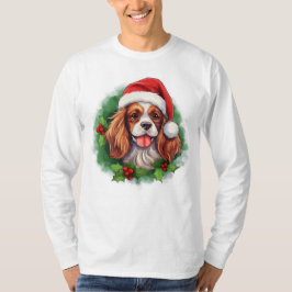 Cavalier King Charles Spaniel Wreath T-Shirt