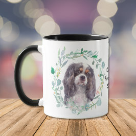 Cavalier King Charles Spaniel Wreath Tasse