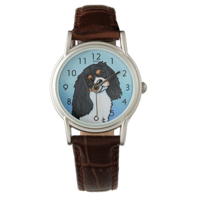 Cavalier King Charles Spaniel Wrist Watch Armbanduhr (Vorderseite)