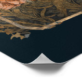 Cavalier King Charles Spaniels Antique Tapestes Poster (Ecke)