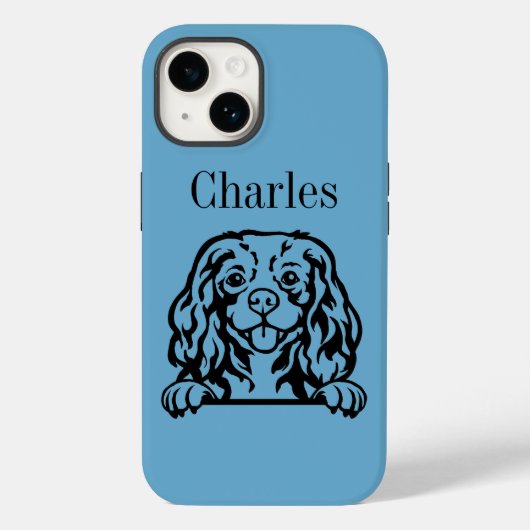 Cavalier King Charles Spaniels Case-Mate iPhone Hülle (Rückseite)