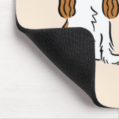 Cavalier King Charles Spaniels Hunde mit Ihrem Tex Mousepad (Ecke)