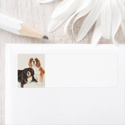 Cavalier King Charles Spaniels Malerei (Insitu)