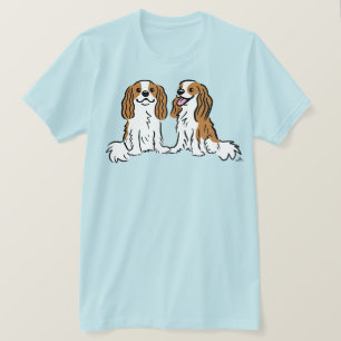 Cavalier King Charles Spaniels Niedlich Hunde T-Shirt