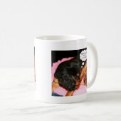 Cavalier King Charles Spaniels Puppies Kaffeetasse (VorderseiteRechts)