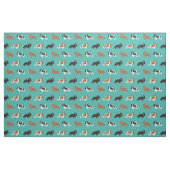 Cavalier King Charles Spanisch Türkis Stoff (Fat Quarter (45,7 x 55,9 cm))