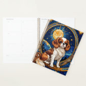 Cavalier King Charles Stared Glass Sky Stars Planer (Anzeige)