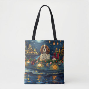 Cavalier King Charles Weihnachtsfestliche Reise Tasche