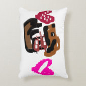 Cavalier King Charles zu niedlich Dekokissen (Vorderseite(Vertikal))