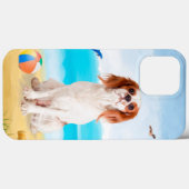 Cavalier King Dog on Beach Case-Mate iPhone Hülle (Rückseite (Horizontal))