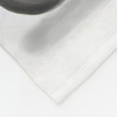 Cavalier King Dog Weihnachtsmann Fleecedecke (Ecke)