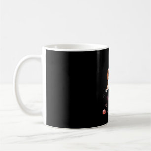 Cavalier King Hund Frohen Valentinstag Floral Kaffeetasse