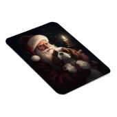 Cavalier King mit Weihnachtsfeiertag Magnet (Rechte Seite)