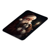 Cavalier King mit Weihnachtsfeiertag Magnet (Linke Seite)