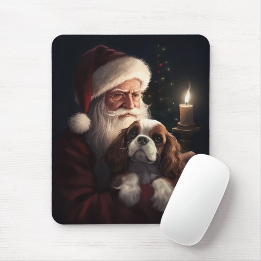 Cavalier King mit Weihnachtsfeiertag Mousepad (Mit Mouse)